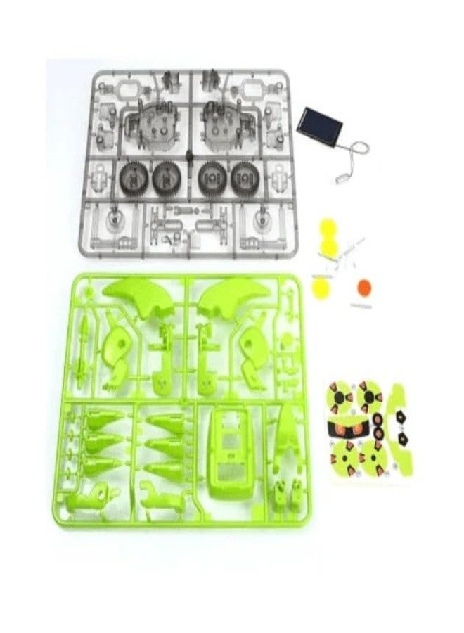 Robocraze 3 in 1 3D DIY Green Safe Energy Driven Dinosaur - Image 2